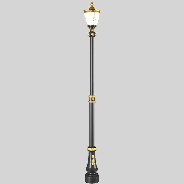 6041, Klasik Aydınlatma Direği, Tekli Klasik Aydınlatma Direği, Classic Lighting, Classic Lighting Poles, Outdoor Lighting, Dış Aydınlatma