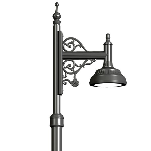 NY6021, Klasik Aydınlatma Direkleri, Classic Garden Lighting Poles