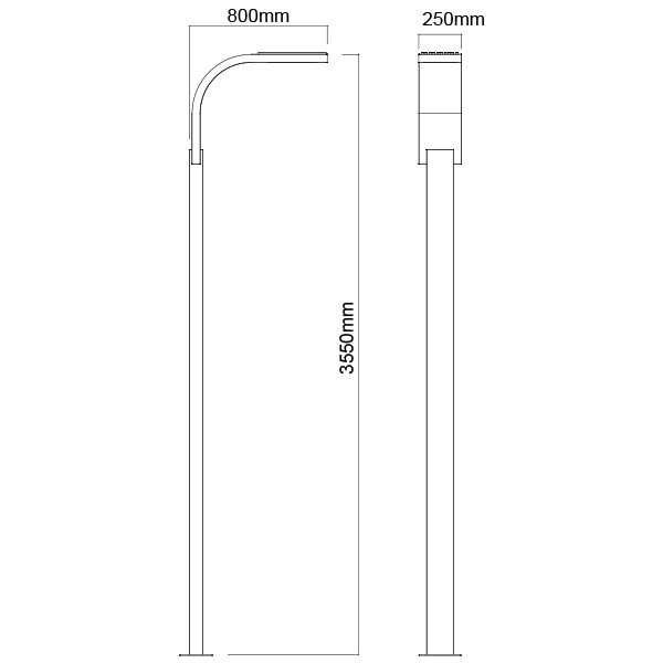 NY50210 Modern Led Derik, Nyks Lighting