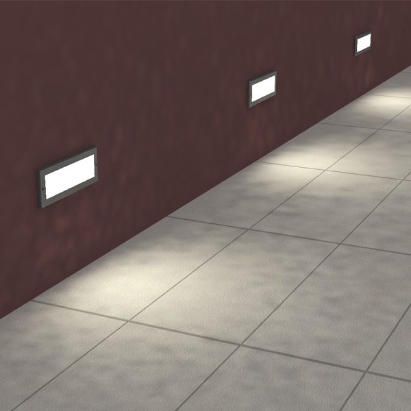 NY1703 Duvar Kare Led Aplik