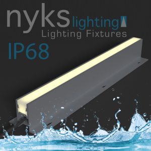 NY17.06, IP68, Linear Zemin Led Armatürü