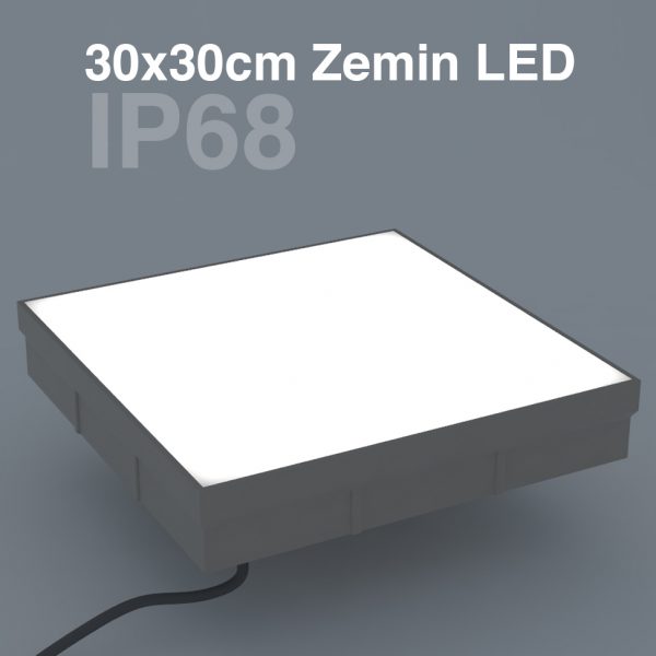 30x30cm Zemin Led