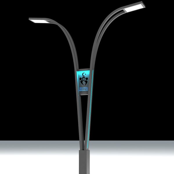 Modern Led Aydınlatma Direği