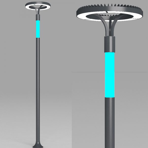 Ufo Pole Led