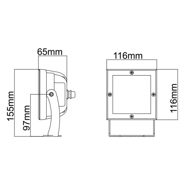 9W Projektör Teknik