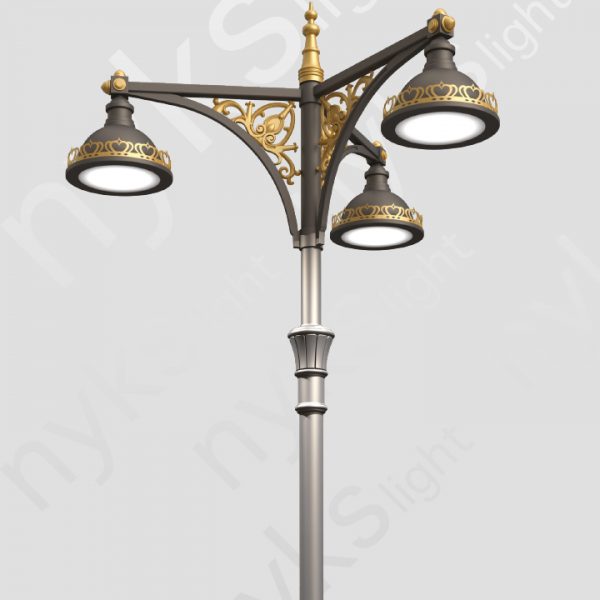 Classic Lighting Pole, Decorative Lighting Pole, Dekoratif Aydınlatma Direği, Klasik Aydınlatma Direği