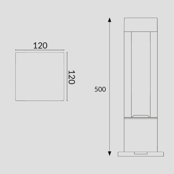 Anit Bollard 50cm